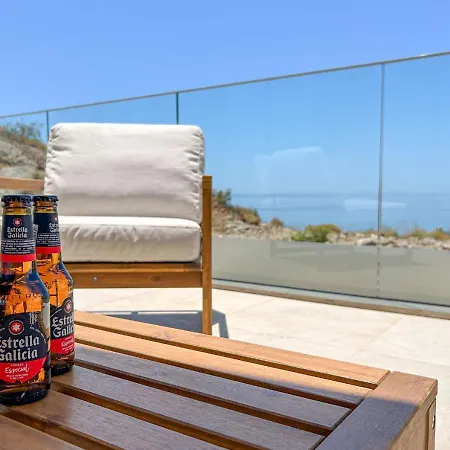 アパート Deluxe Con Terraza Y Vistas Al Mar 011 リンコン・デ・ラ・ビクトリア